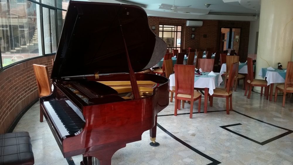 Casa Morales Hotel Internacional Y Centro De Convenciones Ибаге Экстерьер фото Piano in the restaurant